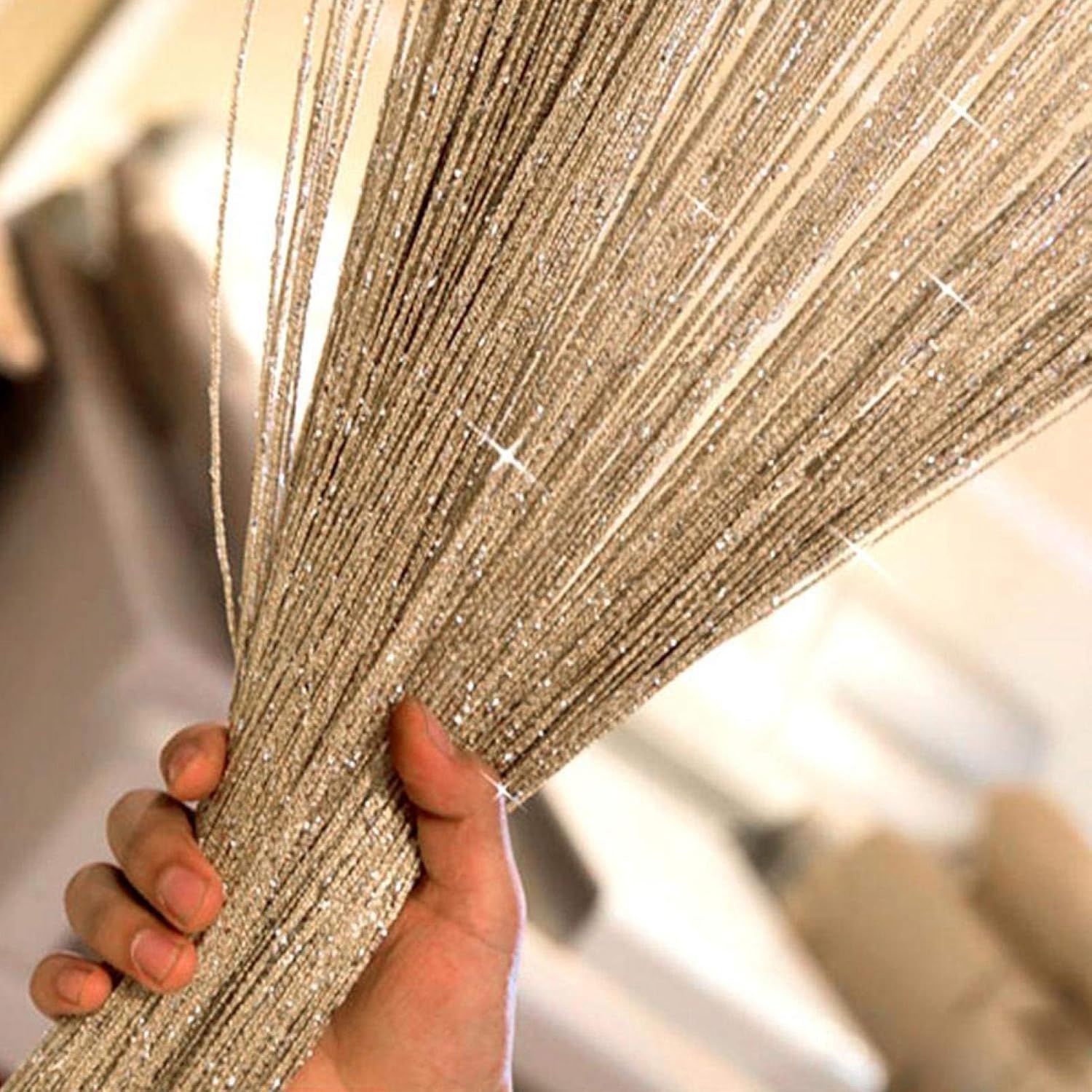 Sparkle String Curtains for Door and Window Decoration
