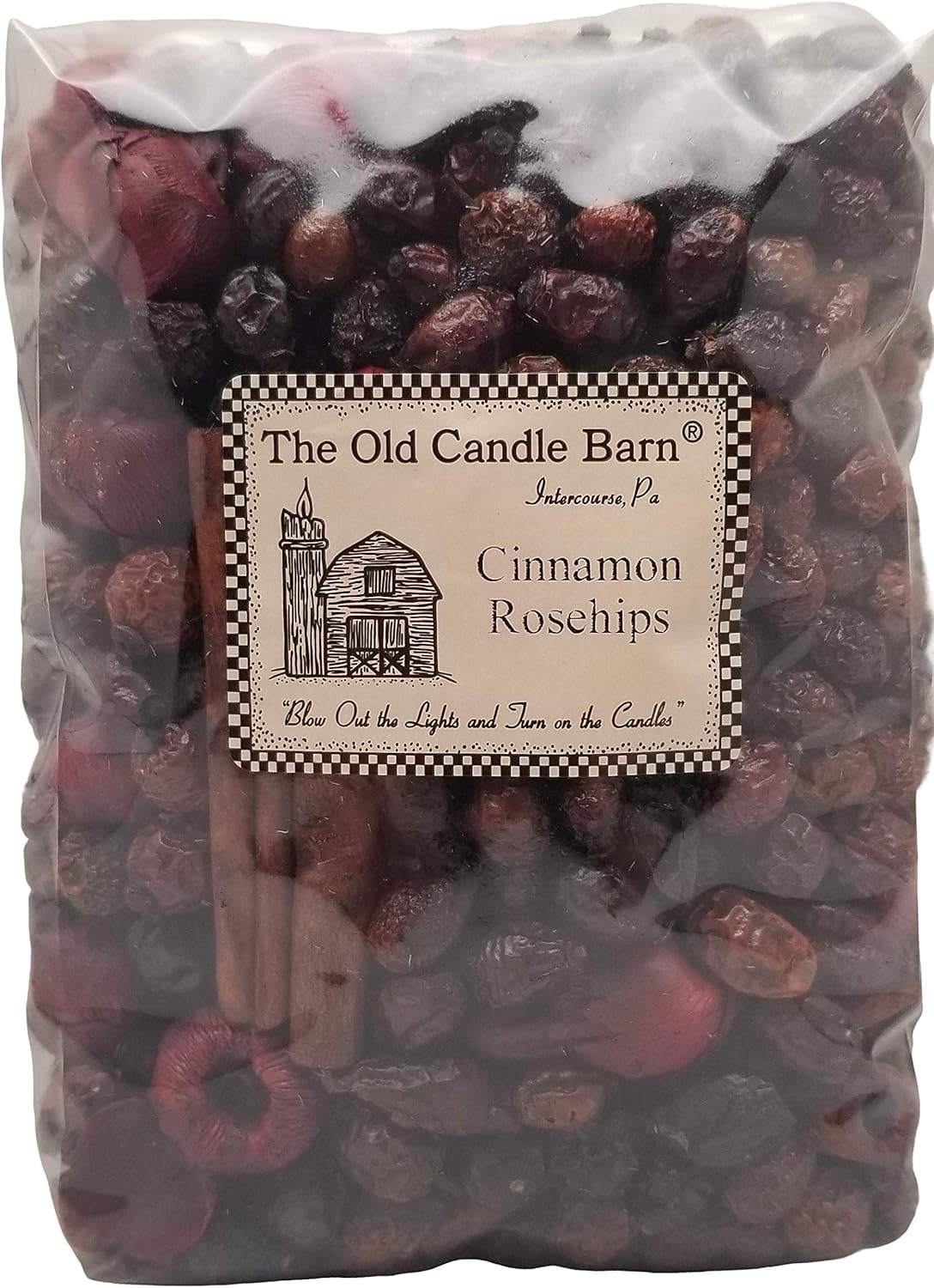 Cinnamon Rosehips Potpourri Large Bag - Made in USA