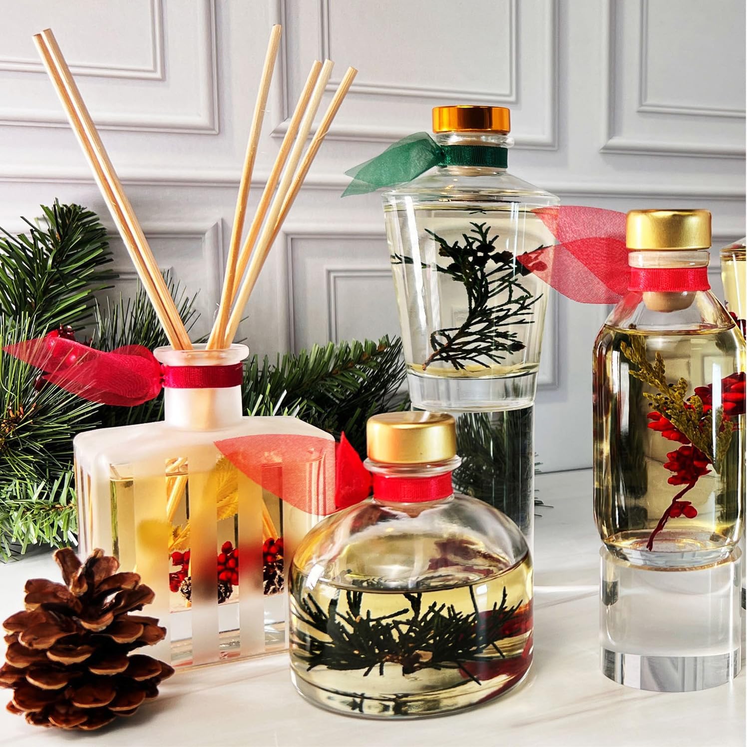 LOVSPA Smoked Vanilla Reed Diffuser Set