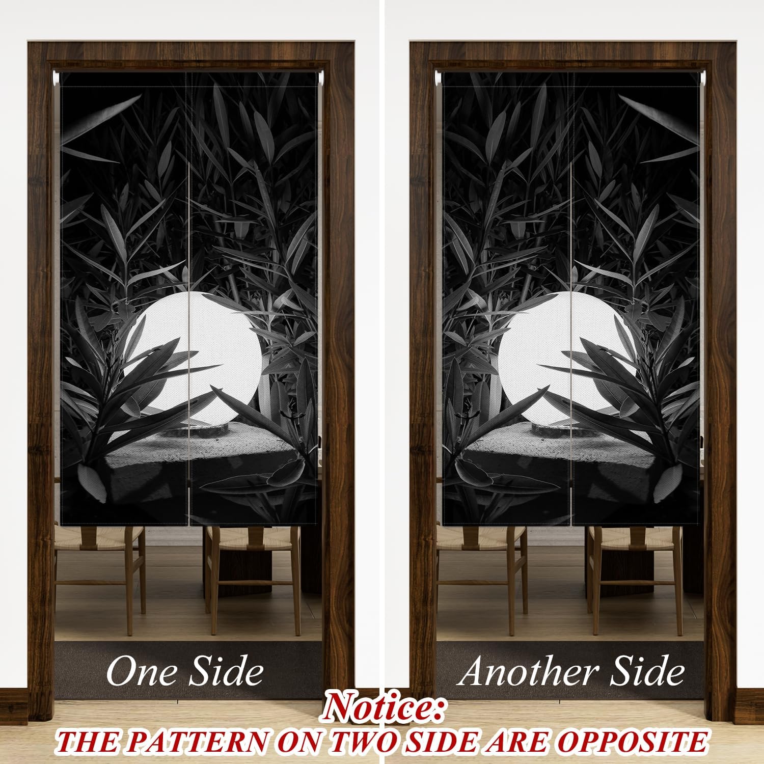 Leowefowa Doorway Curtain for Privacy Home Decor