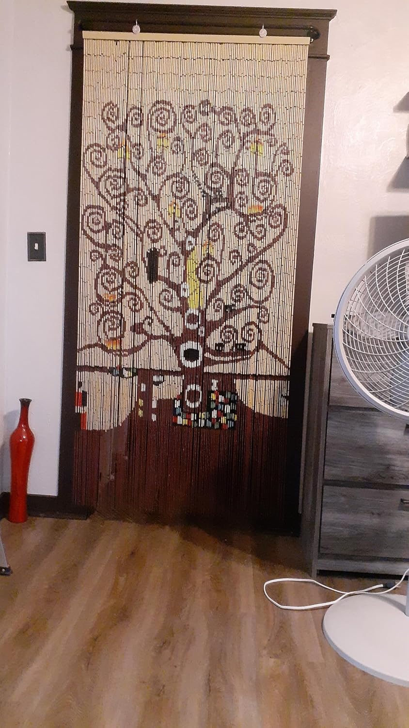 ABeadedCurtain Tree of Life Beaded Curtain with 4000 Beads