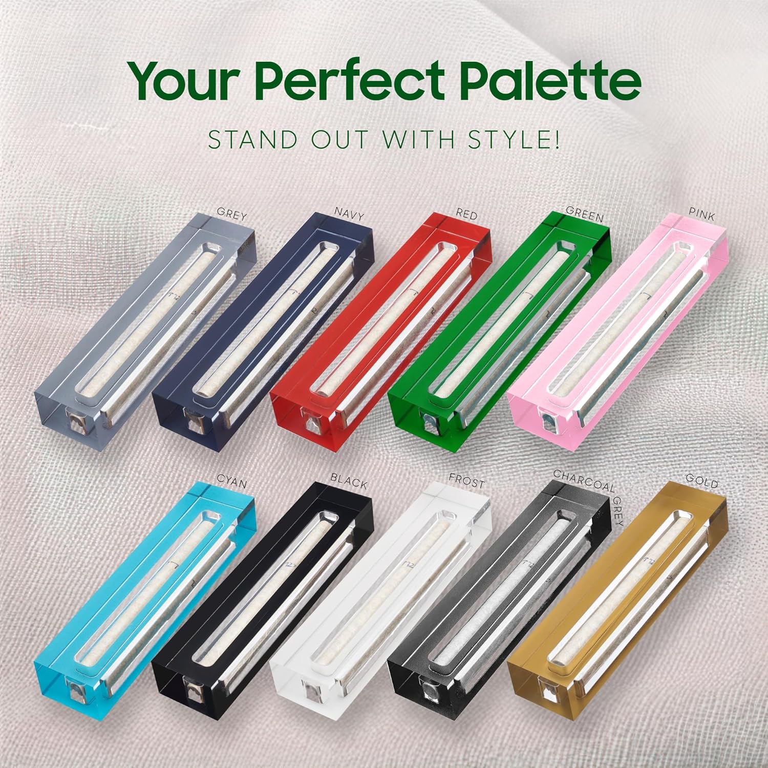 AS Mezuzot Acrylic Mezuzah Case for Door