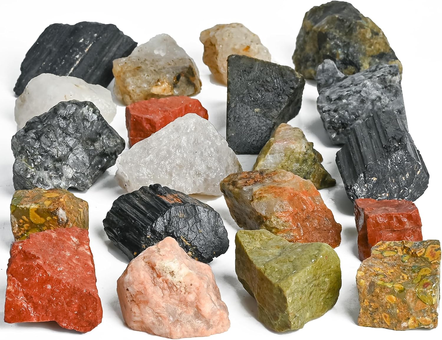 Mixed Raw Stones For Jewelry Making 1 lb Rough Gemstones