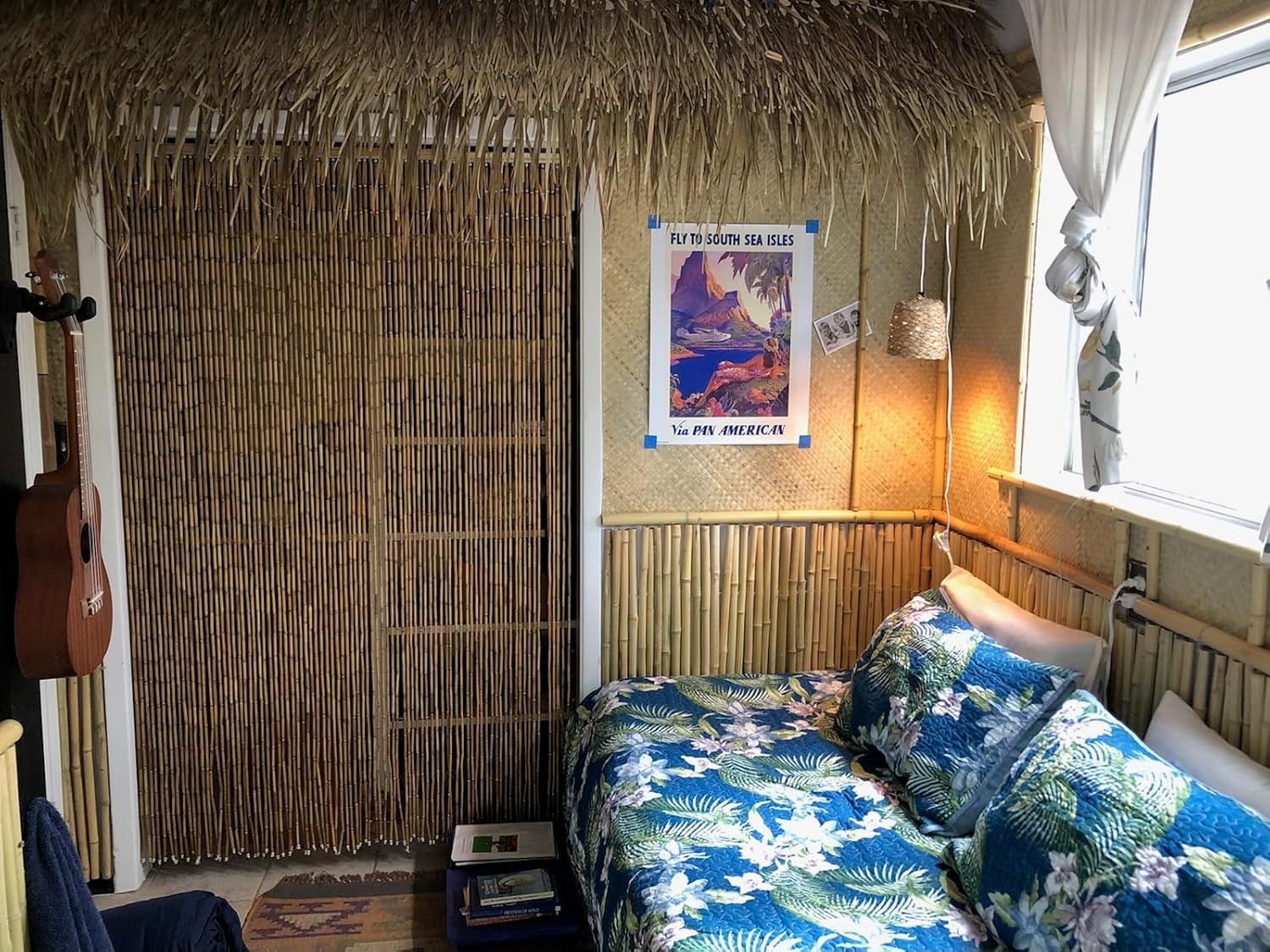 Real Bamboo Beaded Curtain - Commercial Grade