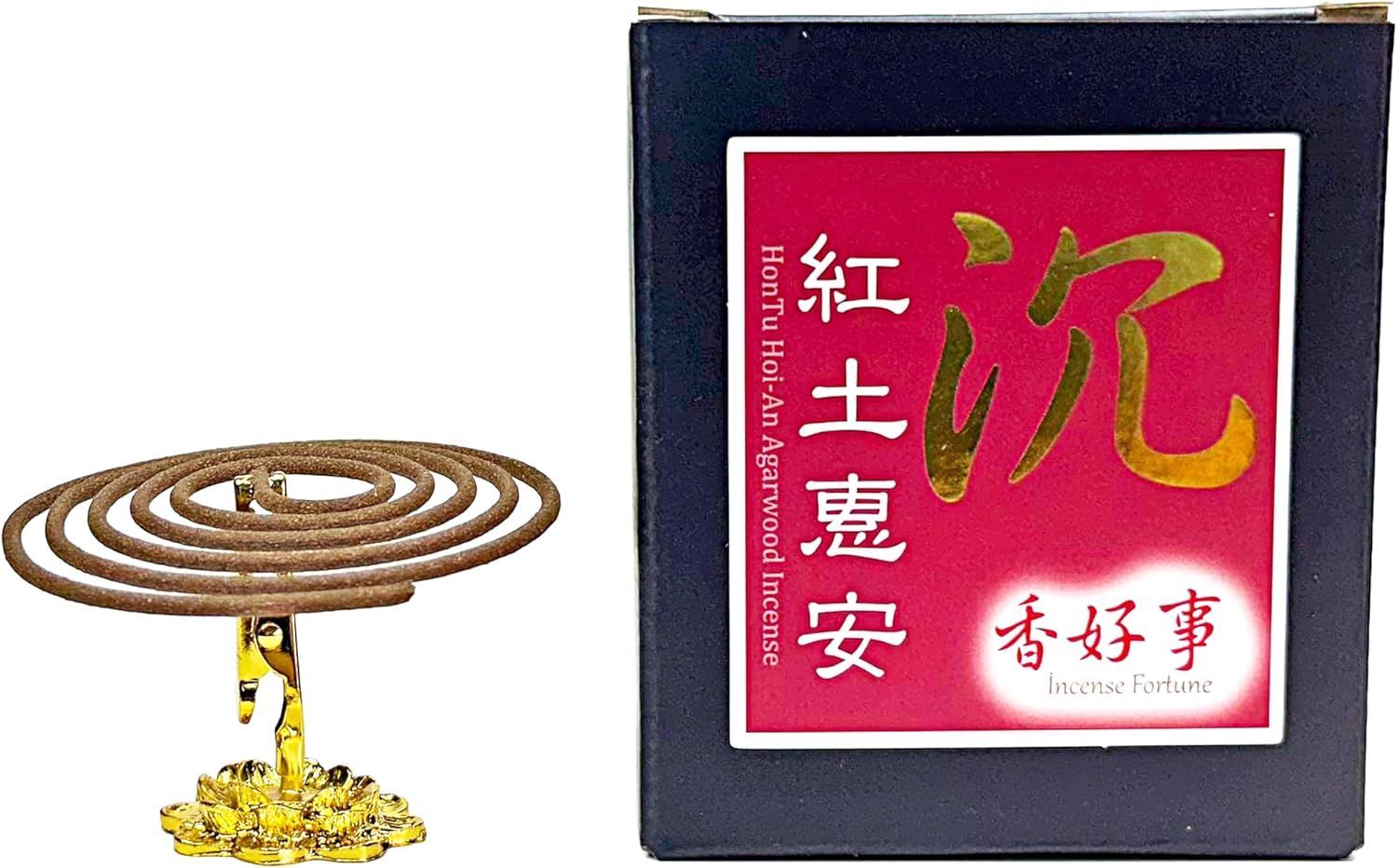 B77 Agarwood Incense Coils 48pcs 3-35hr Taiwan Style