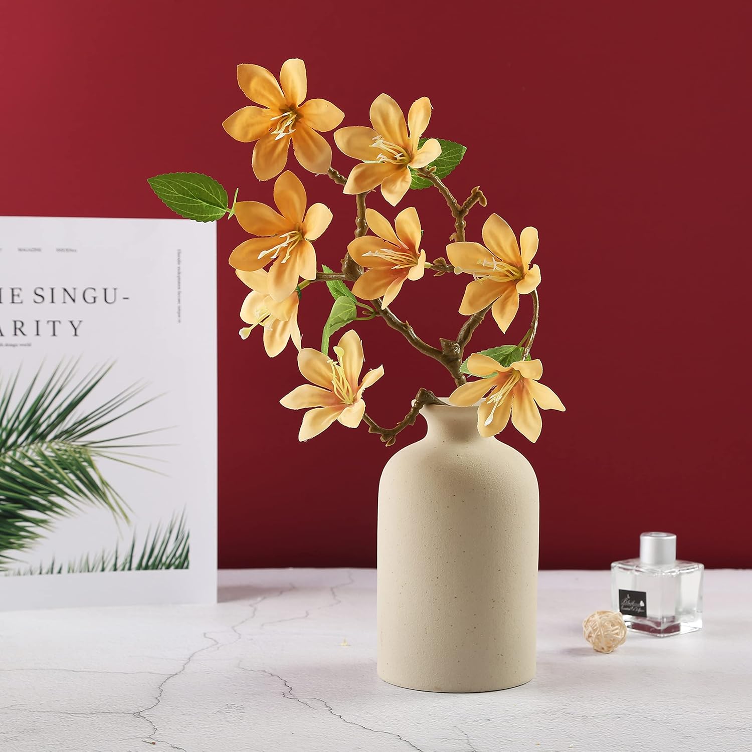 Stylish Ceramic Dry Flower Vase for Home Decor
