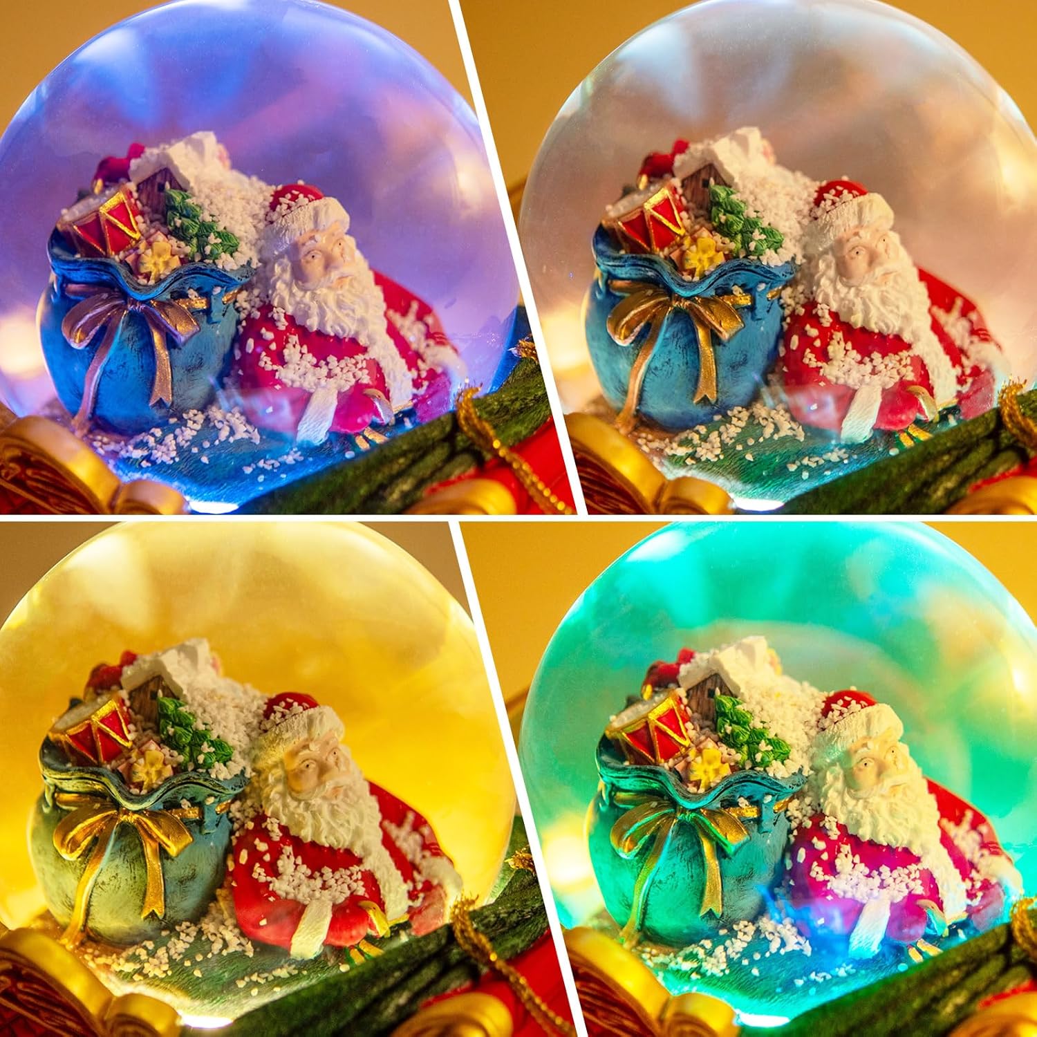 Mr Winder Christmas Snow Globe with Music and Lights