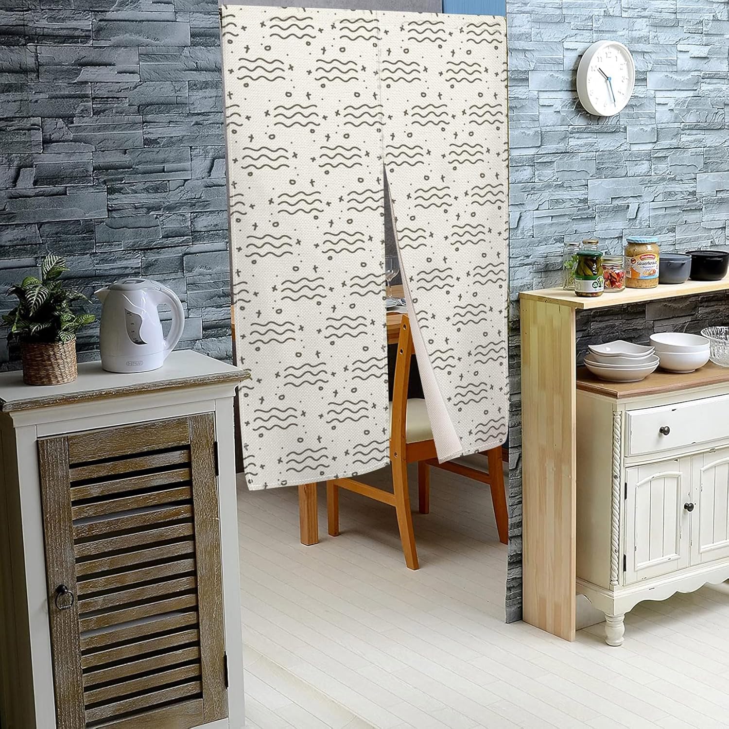 Japanese Noren Door Curtain Privacy Divider 335x709