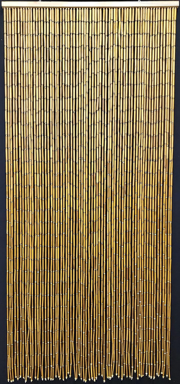 Real Bamboo Beaded Curtain - Commercial Grade