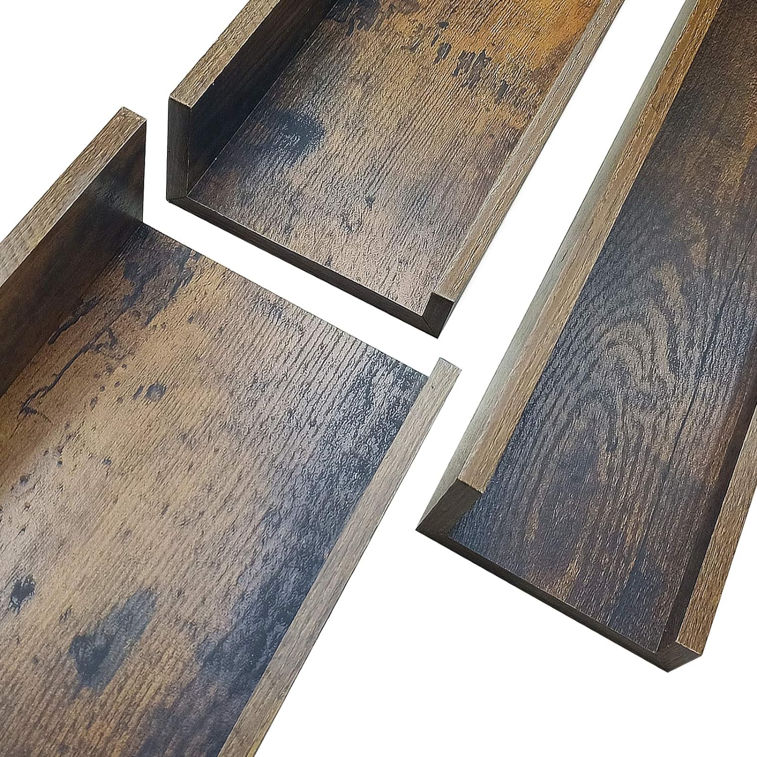 Giftgarden 36 Inch Floating Shelves Wall Set of 3