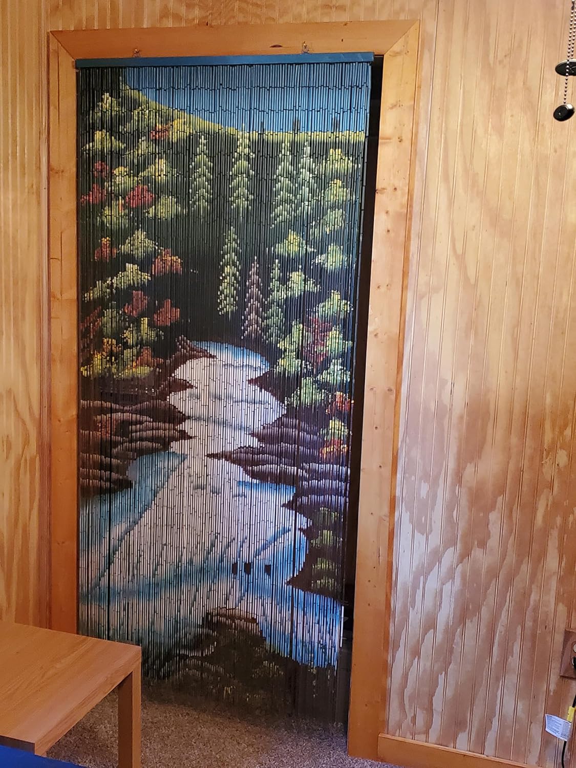 Beaded Curtain 125 String Handmade Bamboo Decor Panel